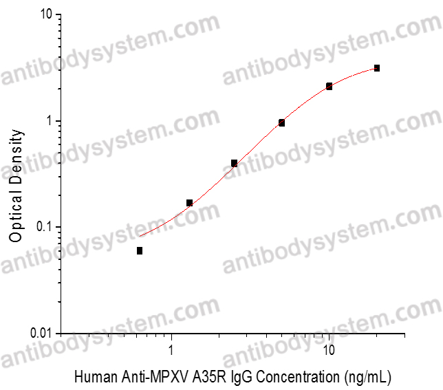 [Antibodysystem] Anti-MPXV A35R Human IgG ELISA Kit