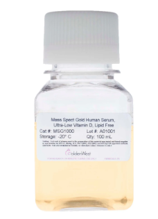 [GoldenWest] Mass Spect Gold Human Serum, Ultra-Low Vitamin D, Lipid Free