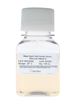 [GoldenWest] Mass Spect Gold Human Serum, Ultra-Low Vitamin D