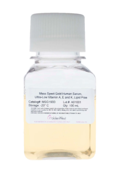 [GoldenWest] Mass Spect Gold Human Serum, Ultra-Low Vitamin A, E, & K, Lipid Free