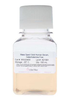 [GoldenWest] Mass Spect Gold™ Human Serum, Catecholamine Free