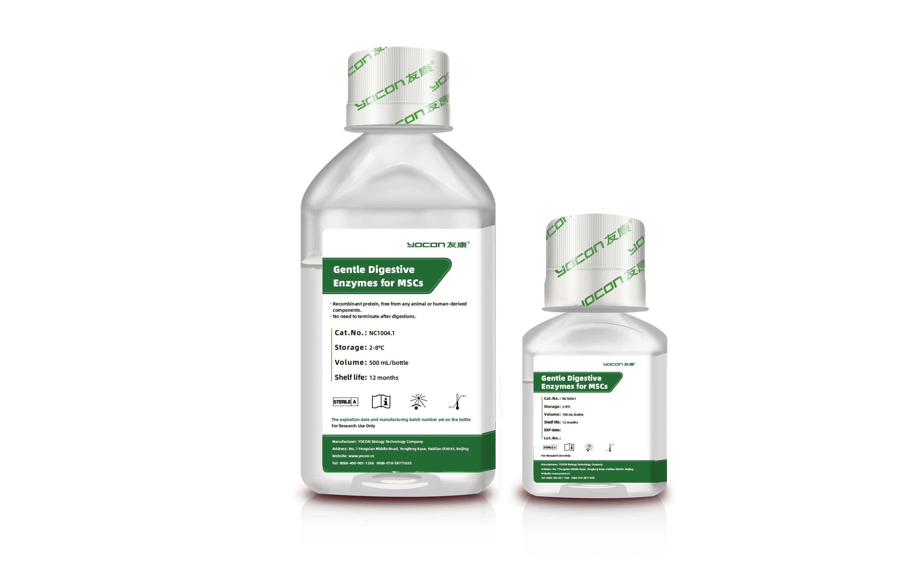 [yocon] Gentle digestive enzymes for stem cells