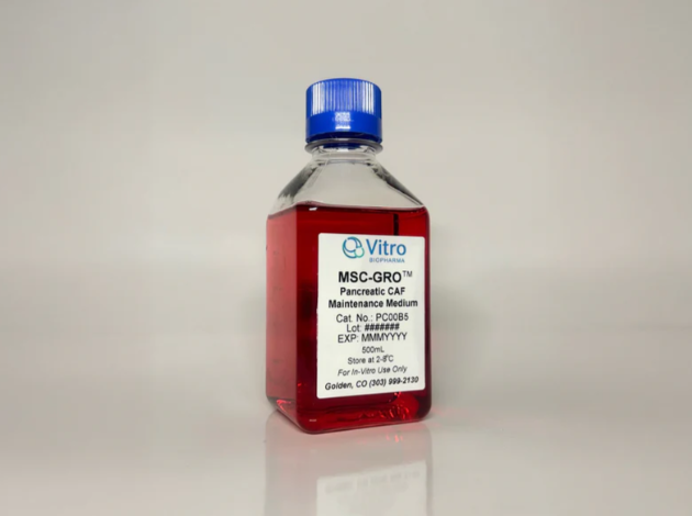 [Vitro Biopharma] MSC-GRO™ Pancreatic CAFs Maintenance Medium: 500mL
