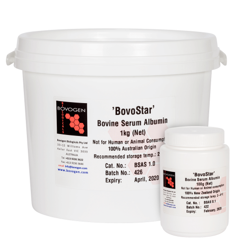 [Bovogen] Purified Proteins Bovine Serum Albumin (Bovostar)